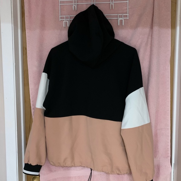 ZARA colour block quarter zip - Picture 3 of 5